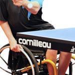 Stół tenisowy Cornilleau COMPETITION 740 ITTF INDOOR - zielony