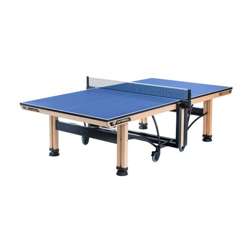 Stół tenisowy Cornilleau COMPETITION 850 WOOD ITTF INDOOR - niebieski