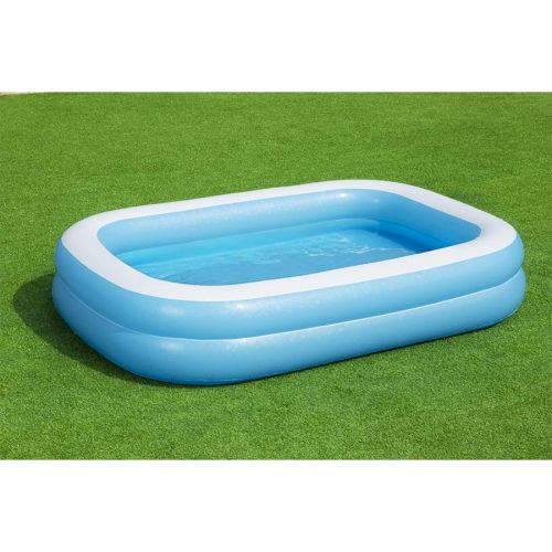Basen dmuchany Bestway Blue Rectangular Pool 54006 262x175x51cm Basen dmuchany Bestway Blue Rectangular Pool 54006 262x175x51cm