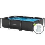 Basen prostokątny Virtufit VF13005 z pompą filtrującą 300 cm x 210 cm Basen prostokątny Virtufit VF13005 z pompą filtrującą 300 cm x 210 cm