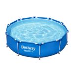 Basen ogrodowy stelażowy Bestway Steel PRO 10FT 56679 305x76cm + pompa z filtrem 58381