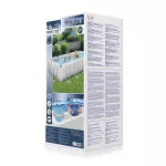 Basen ogrodowy stelażowy Bestway Power Steel 56466 549x274x122cm + pompa piaskowa z filtrem 58497