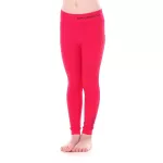 Spodnie termoaktywne Brubeck THERMO JUNIOR LE12090, dziewczęce, malinowe