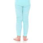 Spodnie termoaktywne Brubeck THERMO KIDS LE12110, dziewczęce, błękitne