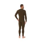 Koszulka termoaktywna Brubeck THERMO LS13040, męska, khaki