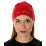 Czapka wełniana dwuwarstwowa Brubeck EXTREME WOOL HM10180 unisex - burgundowa