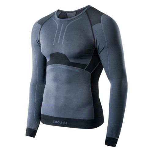 Koszulka termoaktywna Brugi 4RAR-M31 Dark Gray Black, męska Koszulka termoaktywna Brugi 4RAR-M31 Dark Gray Black, męska