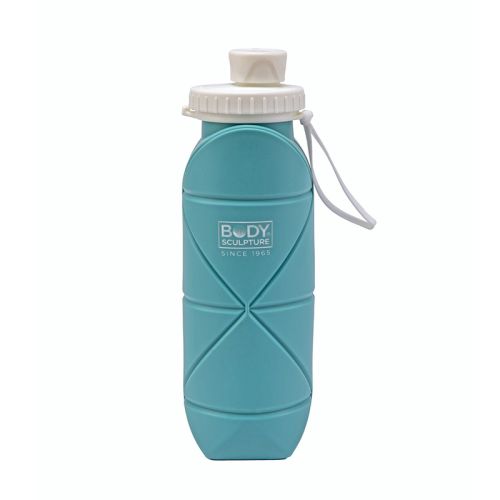Butelka składana na wodę Body Sculpture BB 25BL - niebieska 600 ml 
