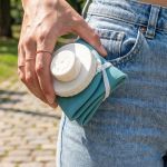 Butelka składana na wodę Body Sculpture BB 25BL - niebieska 600 ml 