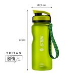 Butelka tritanowa Nils Camp NC1740 600 ml - zielona