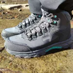Buty trekkingowe damskie Elbrus Eglinter Mid Wp Wo's - szare Buty trekkingowe damskie Elbrus Eglinter Mid Wp Wo's - szare