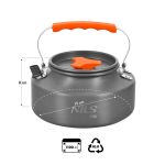 Czajnik turystyczny z pokrywką Nils Camp NC17118 1,1L