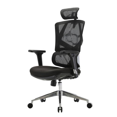 Fotel ergonomiczny Angel biurowy obrotowy dakOta 2.0 - czarny