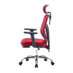 Fotel ergonomiczny Angel biurowy obrotowy jOkasta - czerwony