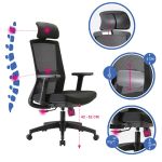 Fotel ergonomiczny Angel biurowy obrotowy JuliO+