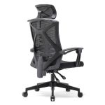 Fotel ergonomiczny Angel biurowy obrotowy spinO - czarny