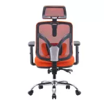 Fotel ergonomiczny Angel biurowy obrotowy jOkasta - pomarańczowy