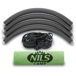 Huśtawka bocianie gniazdo Nils Camp NB5036 120 cm - zielona