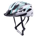 Kask rowerowy Martes Gubbe - turkusowo-biały