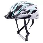 Kask rowerowy Martes Gubbe - turkusowo-biały