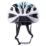 Kask rowerowy Martes Gubbe - turkusowo-biały