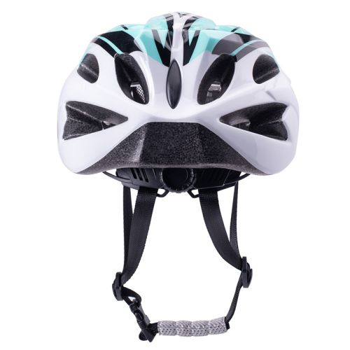 Kask rowerowy Martes Gubbe - turkusowo-biały