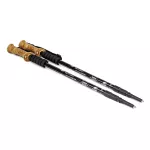 Kije do nordic walking/trekking Sapphire ST-070 + 2 pary końcówek - czarne Kije do nordic walking/trekking Sapphire ST-070 + 2 pary końcówek - czarne