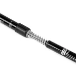 Kije do nordic walking/trekking Sapphire ST-070 + 2 pary końcówek - czarne Kije do nordic walking/trekking Sapphire ST-070 + 2 pary końcówek - czarne