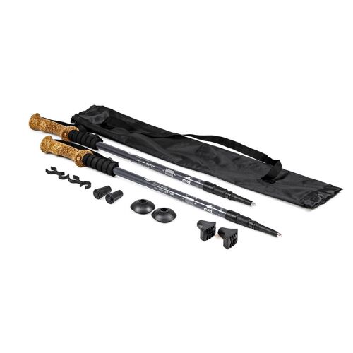 Kije do nordic walking/trekking Sapphire ST-070 + 2 pary końcówek Kije do nordic walking/trekking Sapphire ST-070 + 2 pary końcówek