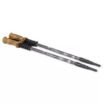 Kije do nordic walking/trekking Sapphire ST-070 + 2 pary końcówek - grafitowe Kije do nordic walking/trekking Sapphire ST-070 + 2 pary końcówek - grafitowe