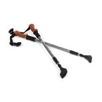 Kije do nordic walking/trekking Sapphire ST-070 + 2 pary końcówek - grafitowe