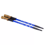 Kije do nordic walking/trekking Sapphire ST-070 + 2 pary końcówek - niebieskie Kije do nordic walking/trekking Sapphire ST-070 + 2 pary końcówek - niebieskie