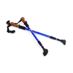 Kije do nordic walking/trekking Sapphire ST-070 + 2 pary końcówek - niebieskie Kije do nordic walking/trekking Sapphire ST-070 + 2 pary końcówek - niebieskie