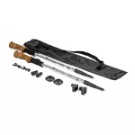 Kije do nordic walking/trekking Sapphire ST-070 + 2 pary końcówek - srebrne Kije do nordic walking/trekking Sapphire ST-070 + 2 pary końcówek - srebrne