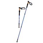 Kije do nordic walking trekking Sapphire ST-071+ 2 pary końcówek i pokrowiec - niebieskie