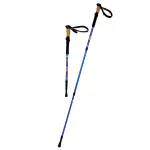 Kije do nordic walking trekking Sapphire ST-071+ 2 pary końcówek i pokrowiec - niebieskie