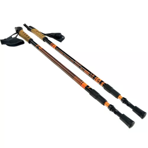 Kijki do nordic walking Bjorn Scout - pomarańczowe Kijki do nordic walking Bjorn Scout - pomarańczowe