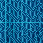 Koc piknikowy Aquawave Aladeen Geometric 140 x 170 cm
