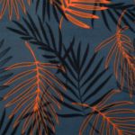 Koc piknikowy Aquawave Salva Orange Palms 200 x 200 cm