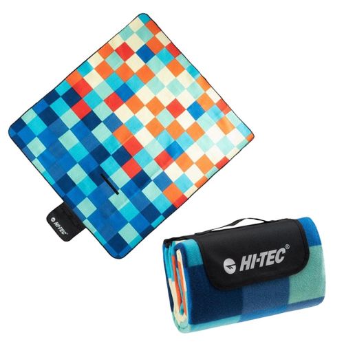 Koc piknikowy Hi-tec PICO MULTICOLOR SQUARES 130 x 150 cm