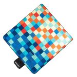 Koc piknikowy Hi-tec PICO MULTICOLOR SQUARES 130 x 150 cm