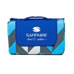 Koc piknikowy / plażowy Sapphire 200 x 200 cm z folią aluminiową - Azuro