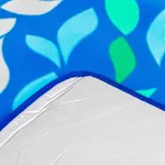 Koc piknikowy / plażowy Sapphire 200 x 200 cm z folią aluminiową - leaf Koc piknikowy / plażowy Sapphire 200 x 200 cm z folią aluminiową - leaf