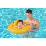 Koło do pływania Bestway Swim Safe Wondersplash Round 3-ring Baby Boat 32096