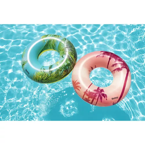 Koło do pływania Bestway Tropical Sunset Swim Ring 36239