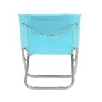 Krzesło plażowe z poduszką Nils Camp NC3136 - niebieske