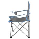 Krzesło turystyczne Nils Camp NC3079 - szaro-niebieskie