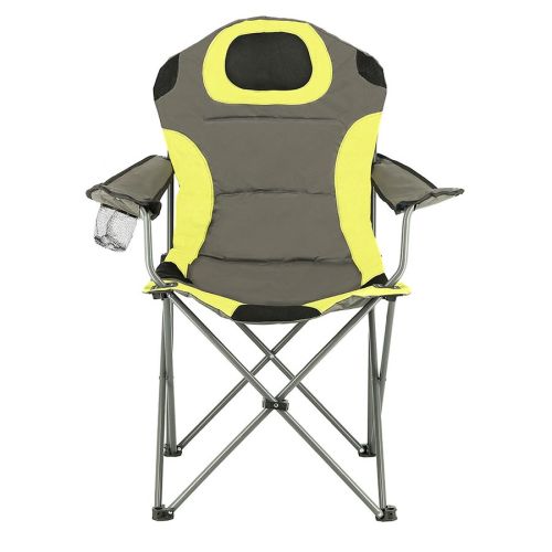 Krzesło turystyczne Nils Camp NC3188 - szaro-limonkowy