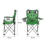 Krzesło turystyczne dziecięce Nils Camp NC3007 Frog