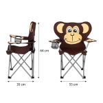 Krzesło turystyczne dziecięce Nils NC3029 Monkey